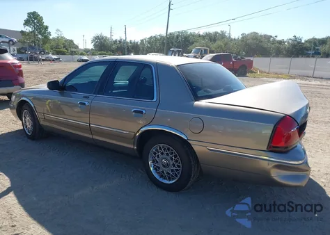2001 Mercury Grand Marquis Gs from USA, damaged, VIN 2MEFM74W11X695399